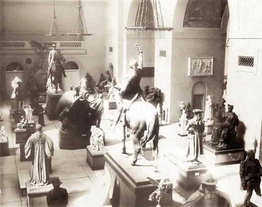 Photo 5: Interior · Title: Sculpture Hall in the Palace of Fine Arts at the 1904 World's Fair