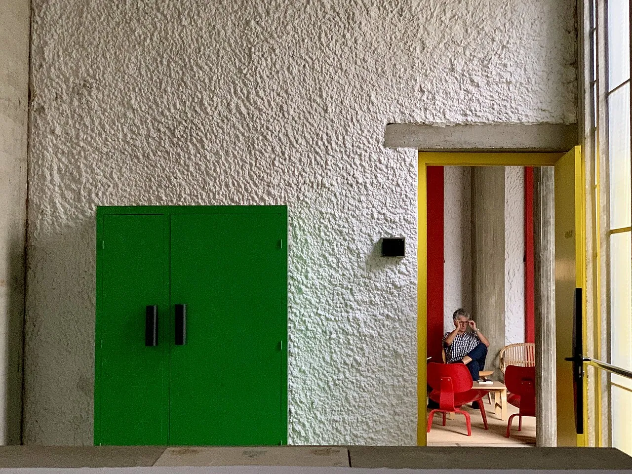 Sainte-Marie de La Tourette: Interior · Nasrine Seraji at La Tourette