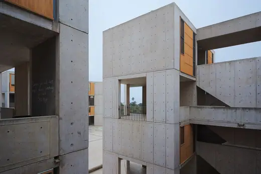 Photo 7: Detail · Detail of the Salk Institute for Biological Studies , a modernist design by Louis Kahn, built in 1966