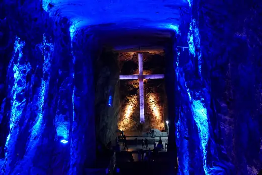Photo 1: Interior · Interior of the Salt Cathedral Zipaquira, Colombia
