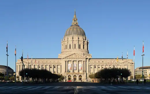 Photo 3: Interior · Twelve-segment panorama of San Francisco City Hall , San Francisco , early morning