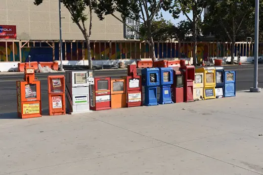 Photo 2: Interior · Newsstands at San Jose City Hall, San Jose, California, USA