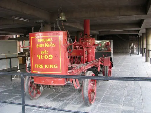 Photo 2: Exterior · 1907 model of fire fighter automobile now rests in Sanskar Kendra museum
