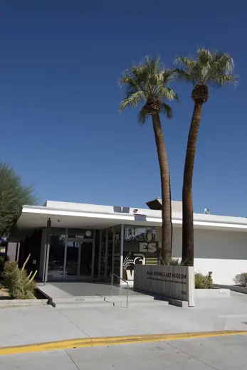 Photo 4: Detail · Palm Springs Art Museum Architecture & Design Center/ Edward Harris Pavilion Other name: American Savings