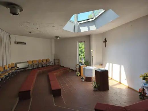 Photo 3: Exterior · chiesa di santa Maria Assunta a Grizzana Morandi, progetto di Alvar Aalto