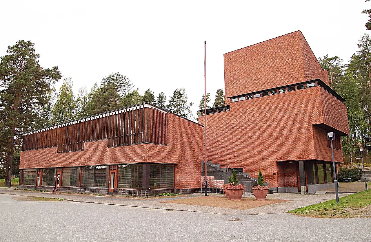 Säynätsalo Town Hall: Exterior · Säynätsalo town hall, Jyväskylä