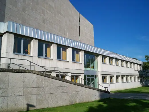 Photo 5: Exterior · Wolfsburg, Lower Saxony, Scharoun-Theater, offices and backstage area