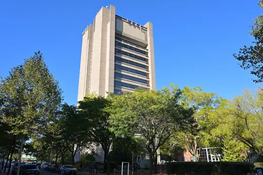 Photo 5: Context · The Brown University Sciences Library, as seen from Thayer Street