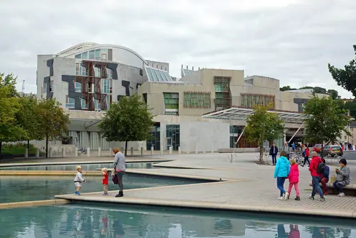 Photo 3: Exterior · 2017-08-26 09-09 Schottland 038 Edinburgh, Scottish Parliament Building
