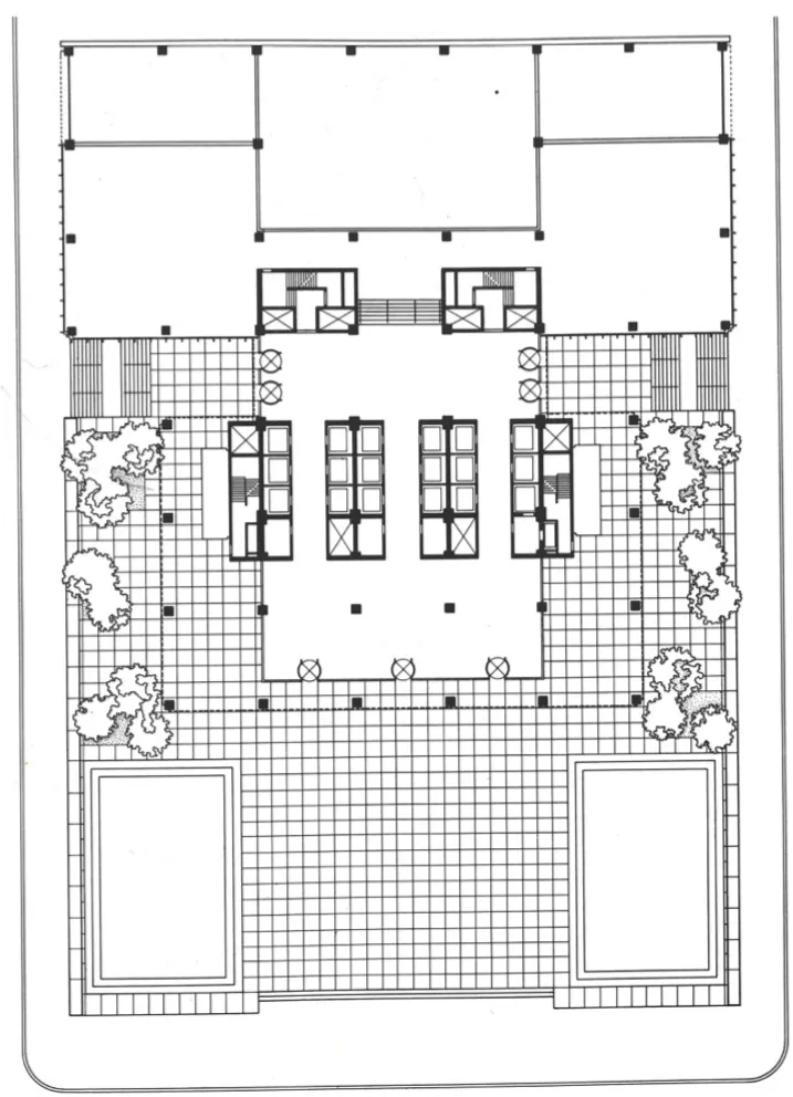 Seagram Building: Plan