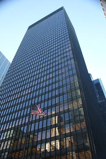 Photo 2: Exterior · The Seagram Building at 375 Park Avenue in Manhattan, New York, seen in May 2022