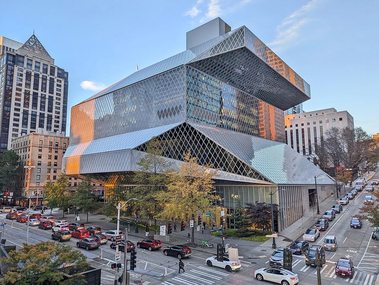 Seattle Central Library: Exterior
