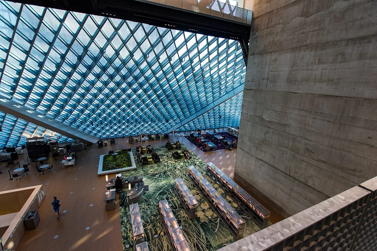Seattle Central Library: Interior
