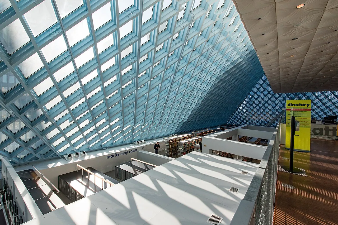 Seattle Central Library: Interior