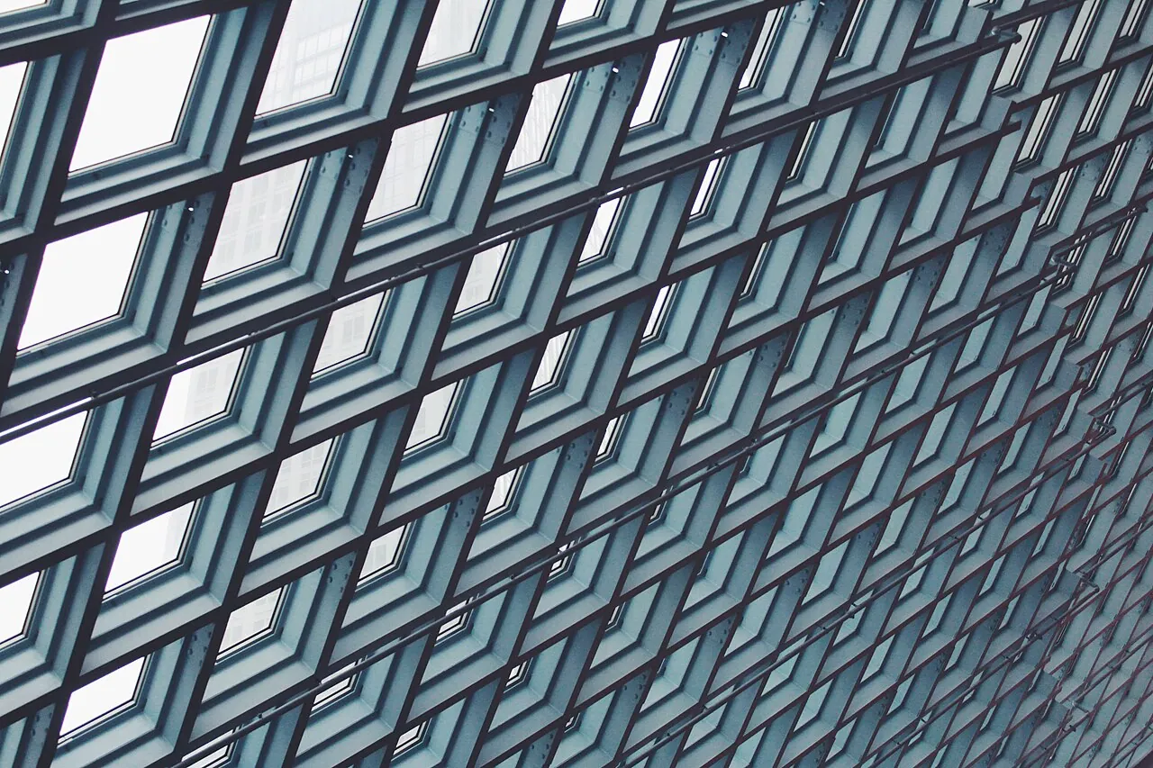 Seattle Central Library: Detail · Seattle Public Library-Central Library, Seattle, United States