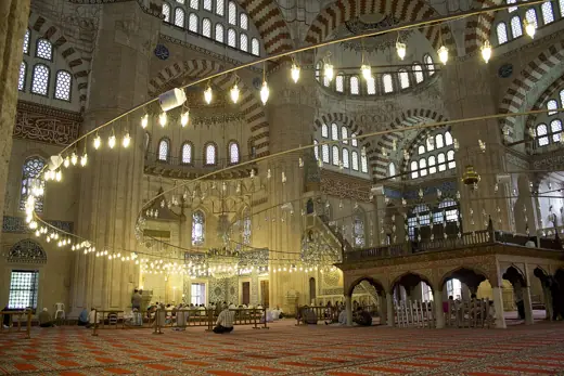 Photo 6: Interior · View of Selimiye mosque in Edirne, Turkey