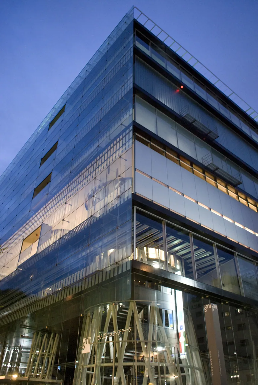 Sendai Mediatheque: Exterior · Sendai Mediatheque, Sendai-shi, Miyagi-pref., Japan
