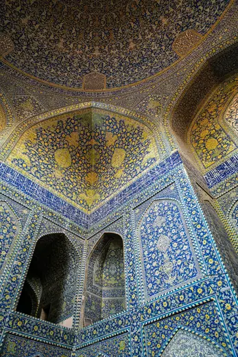 Photo 5: Interior · Shah Mosque, Isfahan, Iran