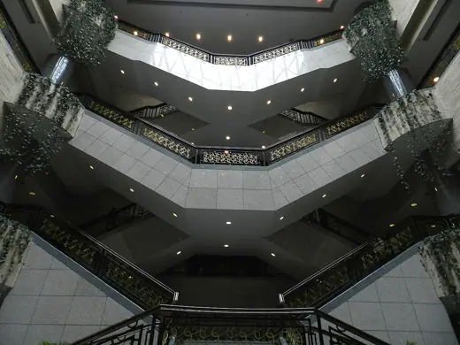 Photo 6: Interior · Stairs, main entrance, Shanghai Museum