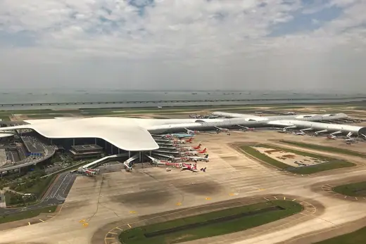 Photo 6: Context · Aerial view of Shenzhen Bao'an International Airport in Jun