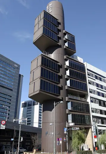 Photo 4: Exterior · Shizuoka Press and Broadcasting Center in Tokyo