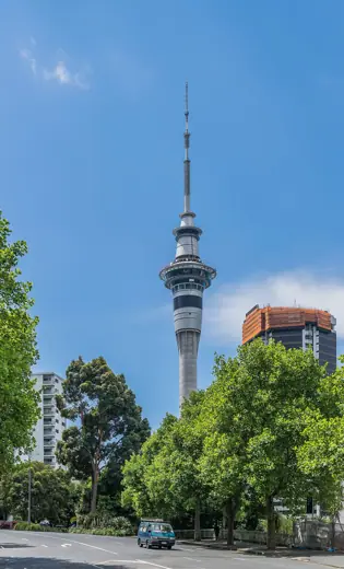 Photo 4: Exterior · Sky Tower from Mayoral Drive in Auckland, New Zealand