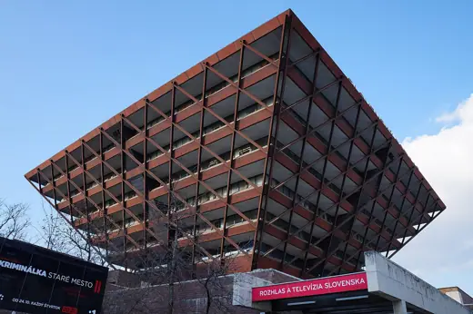 Photo 3: Exterior · Slovak Radio Building, Bratislava, Slovakia