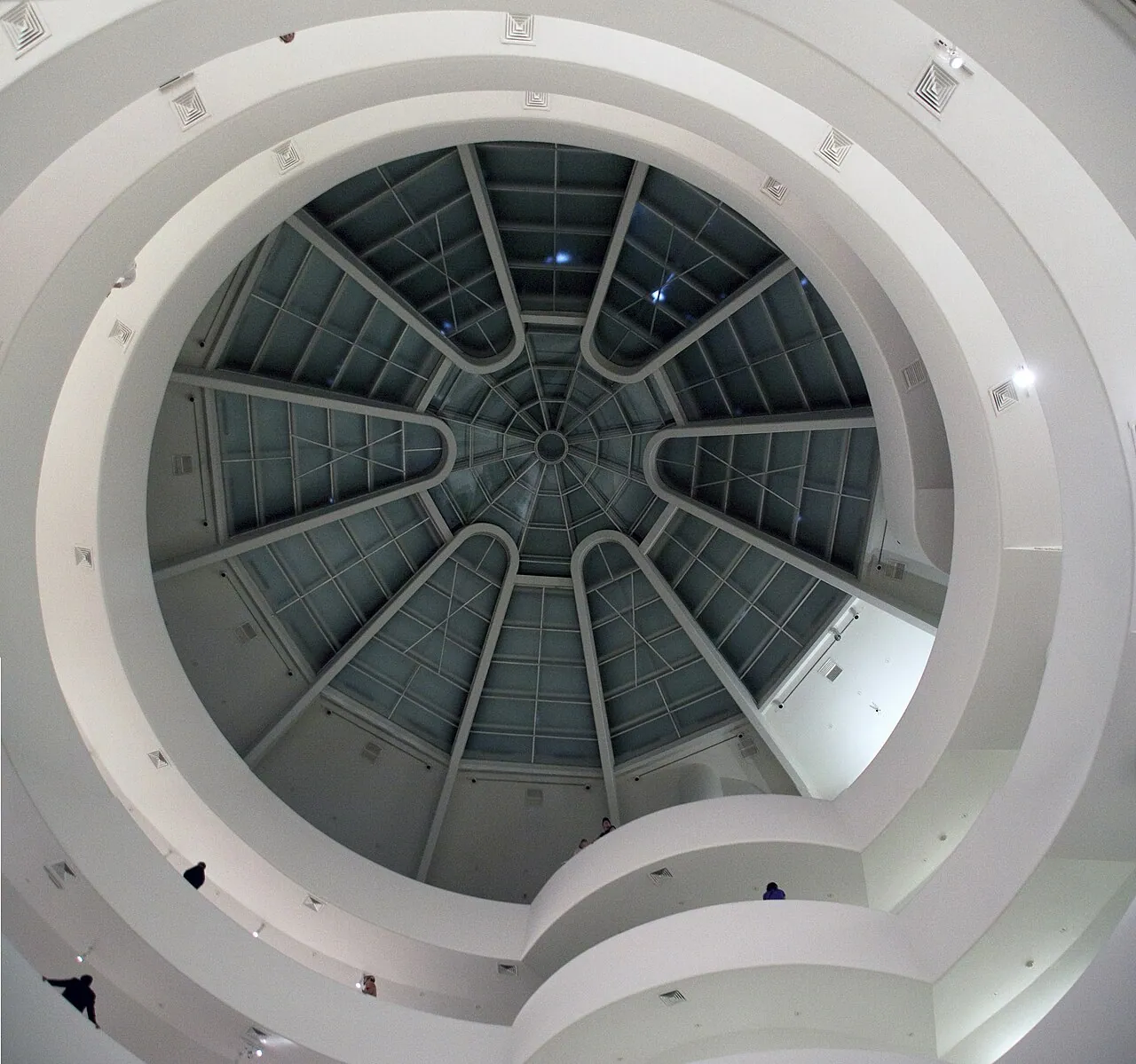 Solomon R. Guggenheim Museum: Interior · Guggenheim Ceiling
