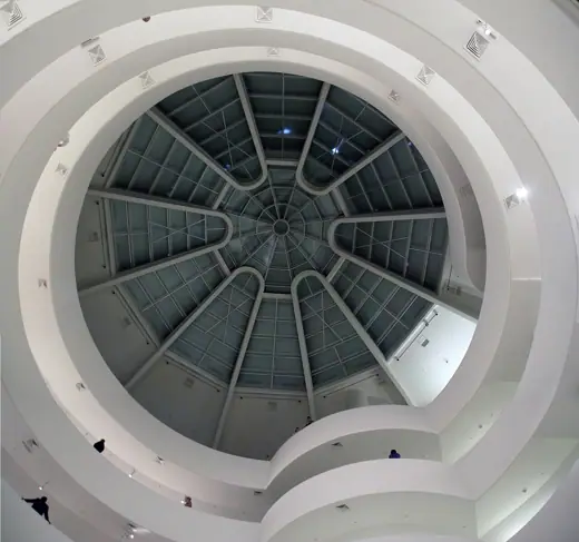 Photo 6: Interior · Guggenheim Ceiling