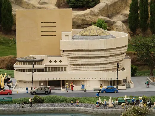 Photo 8: Model · Legoland California's Miniland features this model of the Guggenheim Museum
