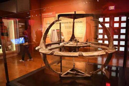 Photo 6: Model · The Deep Space 9 space station filming miniature used in Star Trek: Deep Space Nine from 1993-1999