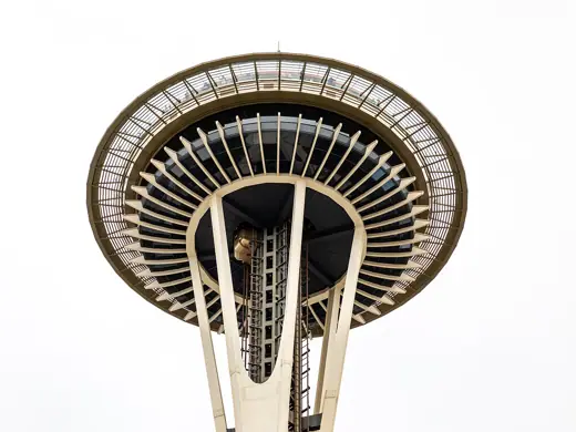 Photo 6: Detail · Viewing platform of the Space Needle (south view), Seattle , Washington , USA