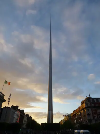 Photo 3: Context · The Spire and O'Connell Street in Dublin