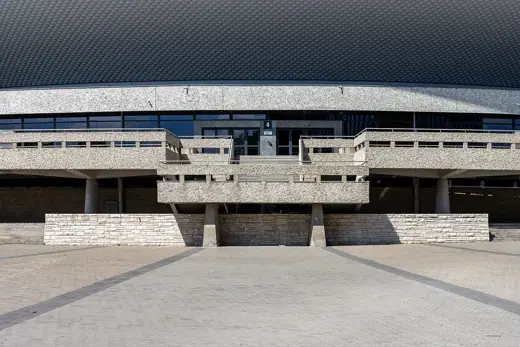Photo 2: Exterior · Entrance 4 to Spodek, Katowice