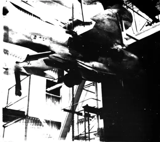 Photo 7: Model · This is a photograph of a AV-8+ powered model taken at the McDonnell Douglas facility at St