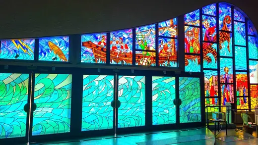 Photo 6: Interior · Vitraux de la Cathédrale Saint-Paul d'Abidjan
