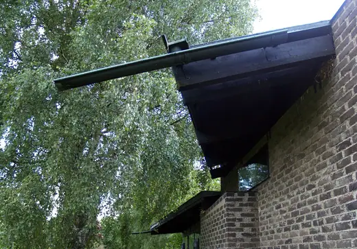 Photo 2: Exterior · st petri church, klippan, sweden architect sigurd lewerentz 1962-1966