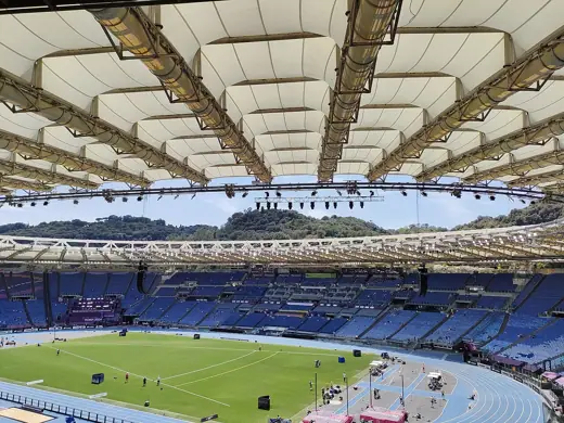 Photo 2: Exterior · Stadio Olimpico in Rome, Italy, during the 2024 European Athletics Championships