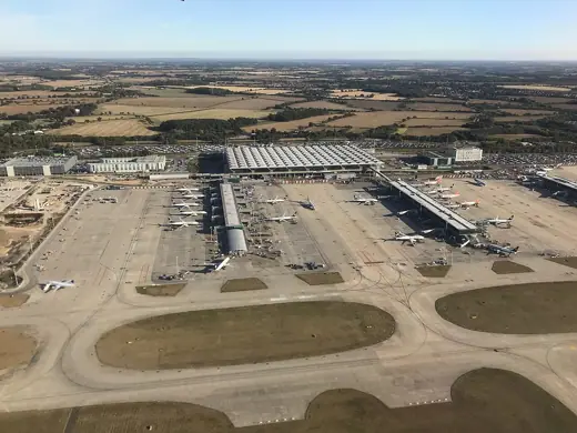 Photo 5: Context · Aerial view of Stansted Airport