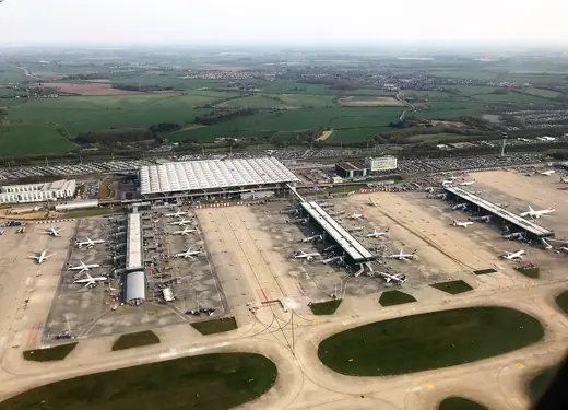 Photo 6: Context · Aerial view of London Stansted Airport