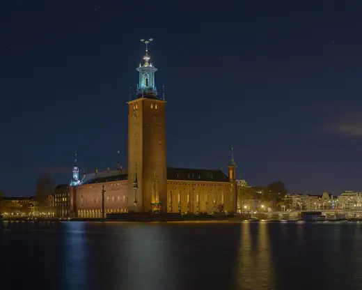 Photo 3: Interior · Stockholm City Hall seen from Riddarholmen 