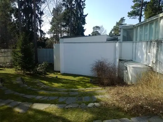 Photo 6: Interior · Studio Aalto's court yard seen from inside the house