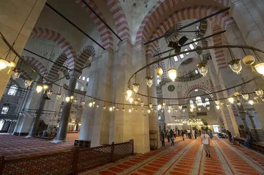 Photo 6: Interior · One of some more or less specific pictures taken inside the mosque