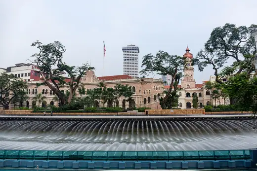 Photo 4: Exterior · The Sultan Abdul Samad Building and the Gombak River in Kuala Lumpur