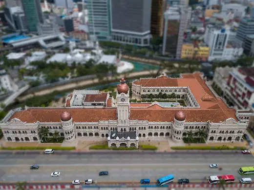 Photo 7: Model · Miniature faking or tilt shift faking by post processing