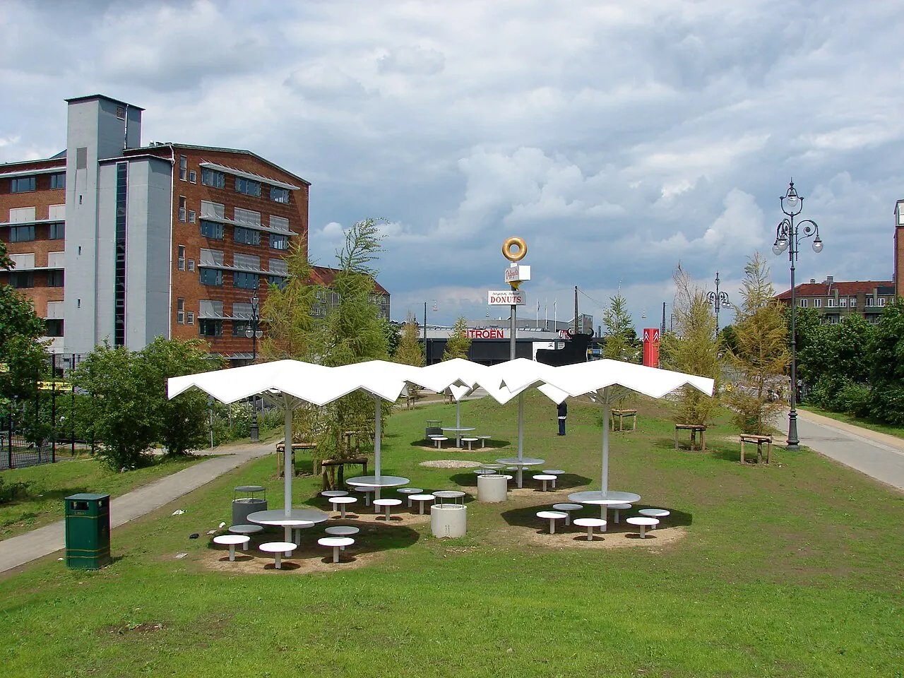 Superkilen: Exterior · Superkilen park på Nørrebro, København