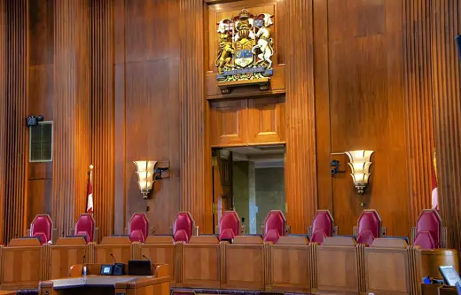 Photo 5: Interior · The highest court in the land