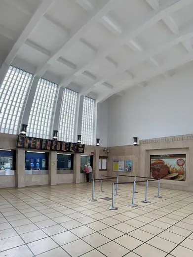 Photo 4: Interior · Surbiton station booking hall