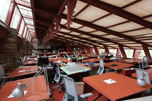 Photo 6: Interior · Taliesin West Drafting Studio, AZ