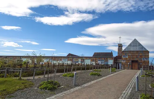 Photo 3: Exterior · The new Cistercian monastary at Tautra, Norway